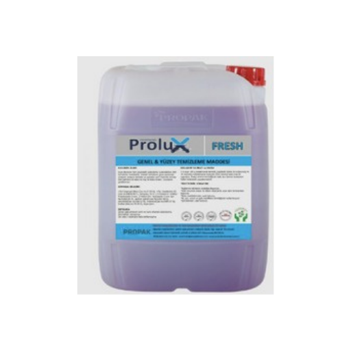 PROLUX FRESH ENDÜSTRİYEL YÜZEY VE GENEL TENİZLİK MADDESİ 5 LT PROLUX FRESH ENDÜSTRİYEL YÜZEY VE GENEL TEMİZLİK MADDESİ 5 LT - Görsel 1